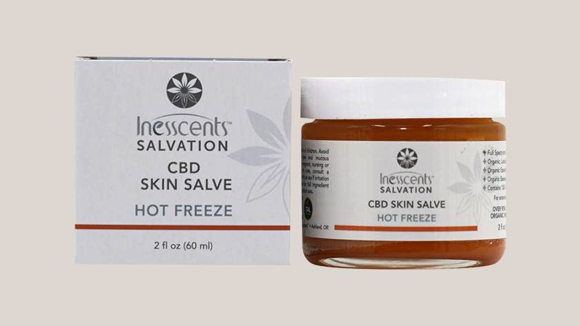 Inesscents CBD Skin Salve Hot Freeze Review