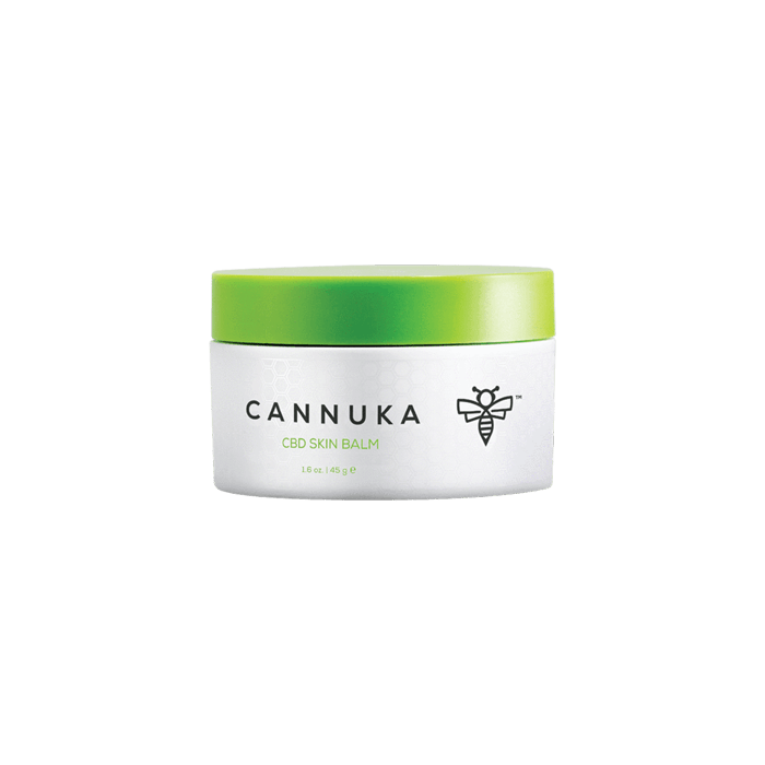front view of cannuka cbd skin balm