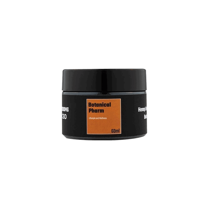 front view of botanical pharm Hemp Infused CBD Pain Balm