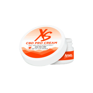 Front view of XS™ CBD Pro Cream