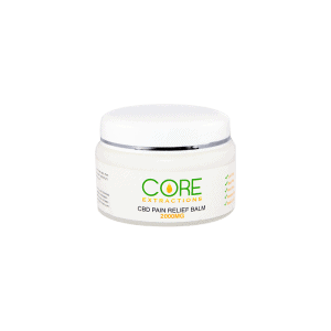 front view of core extractions cbd pain relief