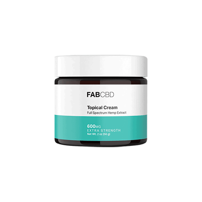 Back view of FABCBD Topical Cream