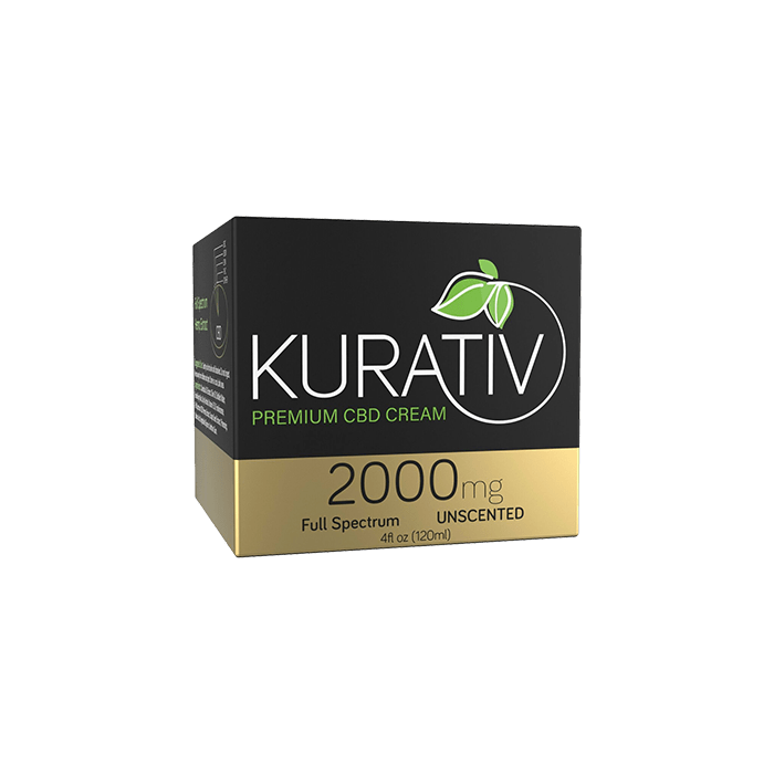 back view of Kurative Premium CBD Cream