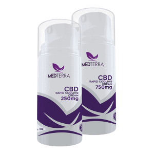 Front view of Medterra CBD Rapid Cooling Cream