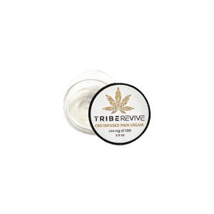 Front view of TribeRevie CBD Infused Pain Cream 200mg