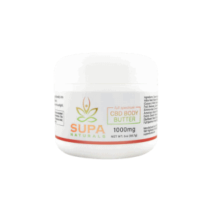 front view of supa naturals cbd body butter