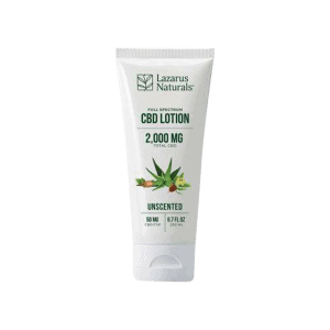 Front view of LazarusNaturals-Full-Spectrum-CBD-Lotion