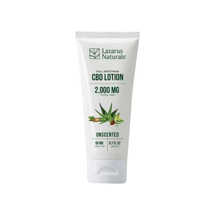 lazarus cbd lotion