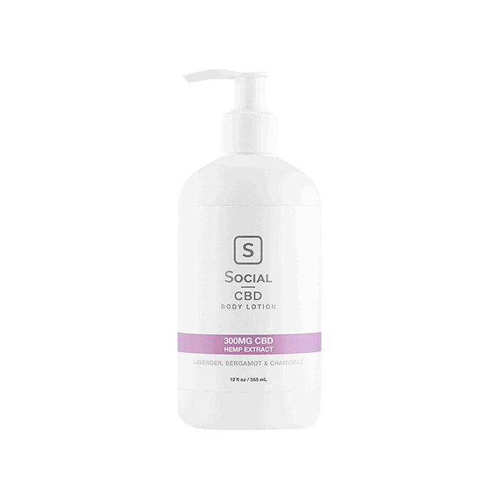 Back view of SocialCBD-Body-Lotion