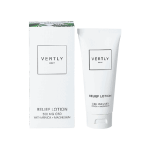 Front view of VertlyBody-Relief-Lotion